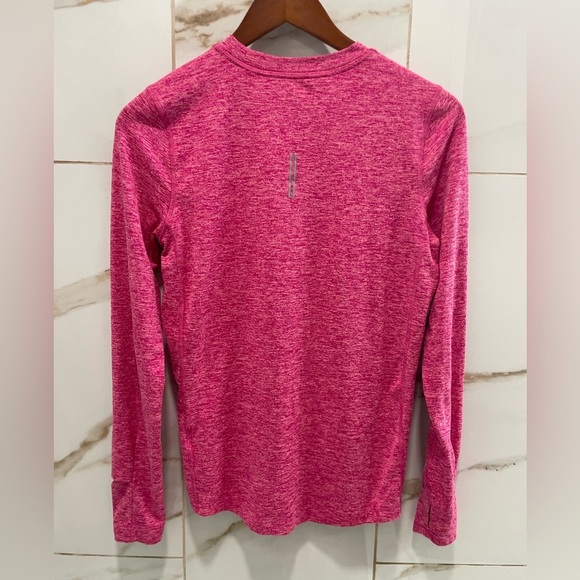 Nike Heathered Pink Long Sleeve Top size XS - Picture 7 of 12